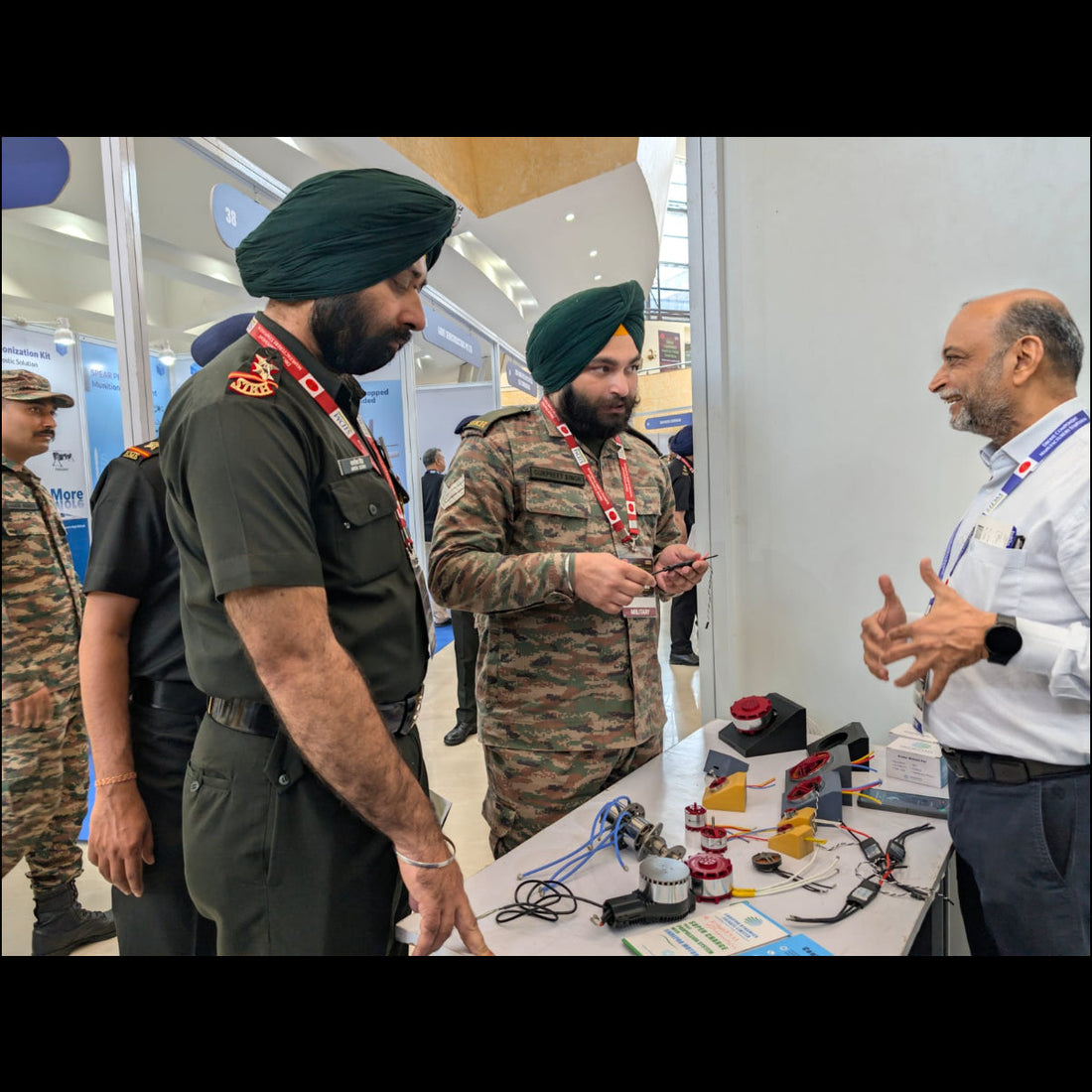 IINDEPRO Exhibits at SIDM Symposium at Manekshaw Centre at New Delhi