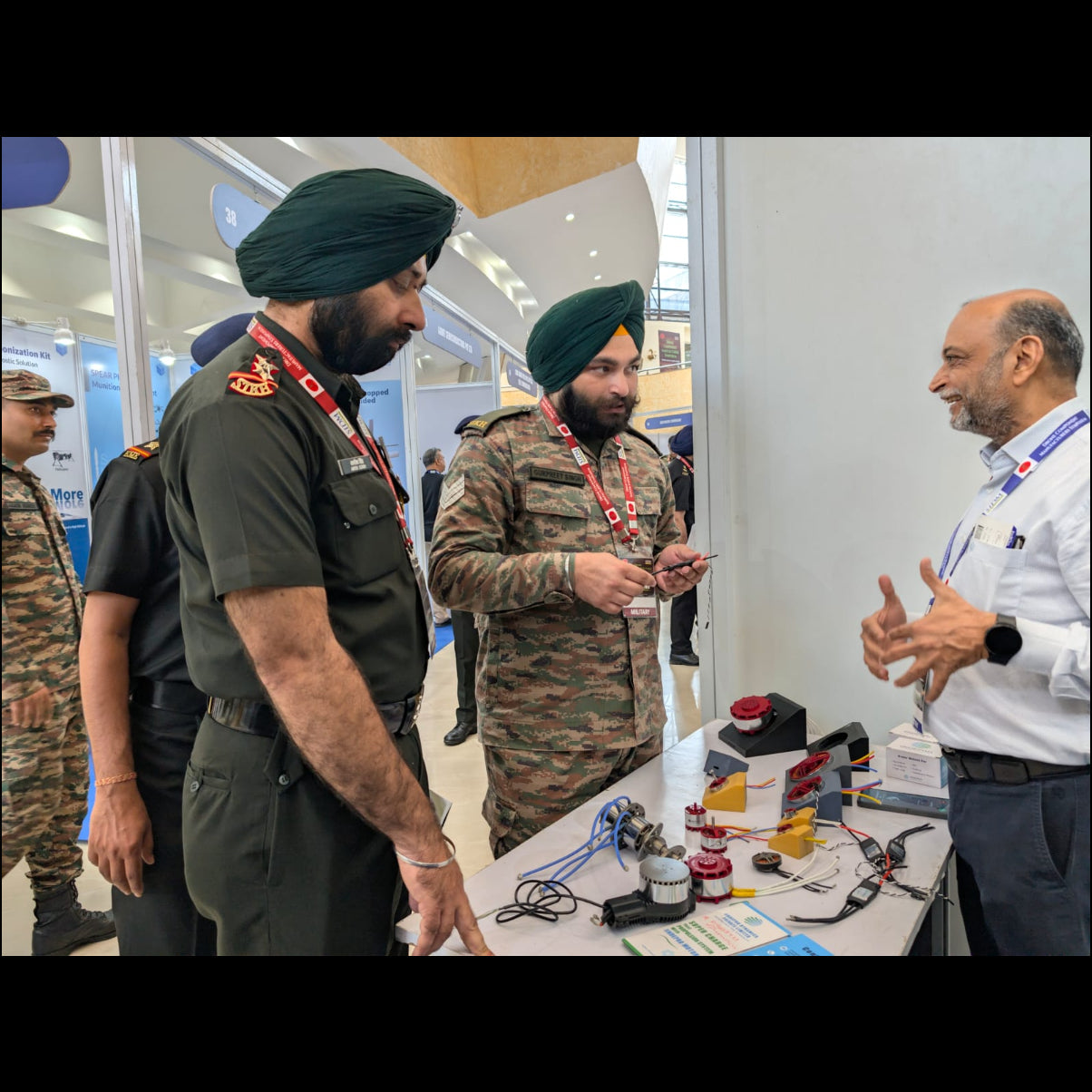 IINDEPRO Exhibits at SIDM Symposium at Manekshaw Centre at New Delhi